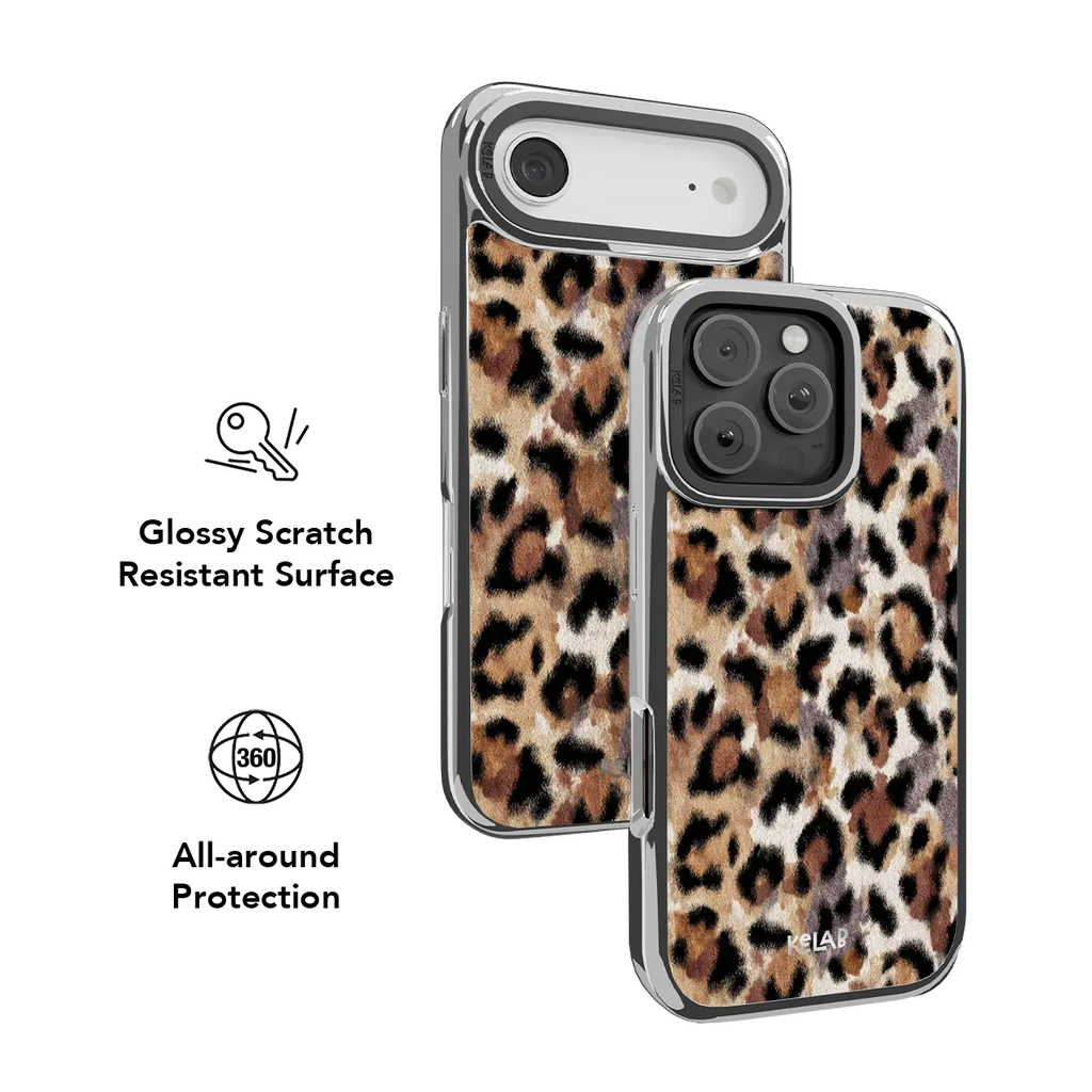 Sahara Plush | Tan Cheetah Print iPhone Case