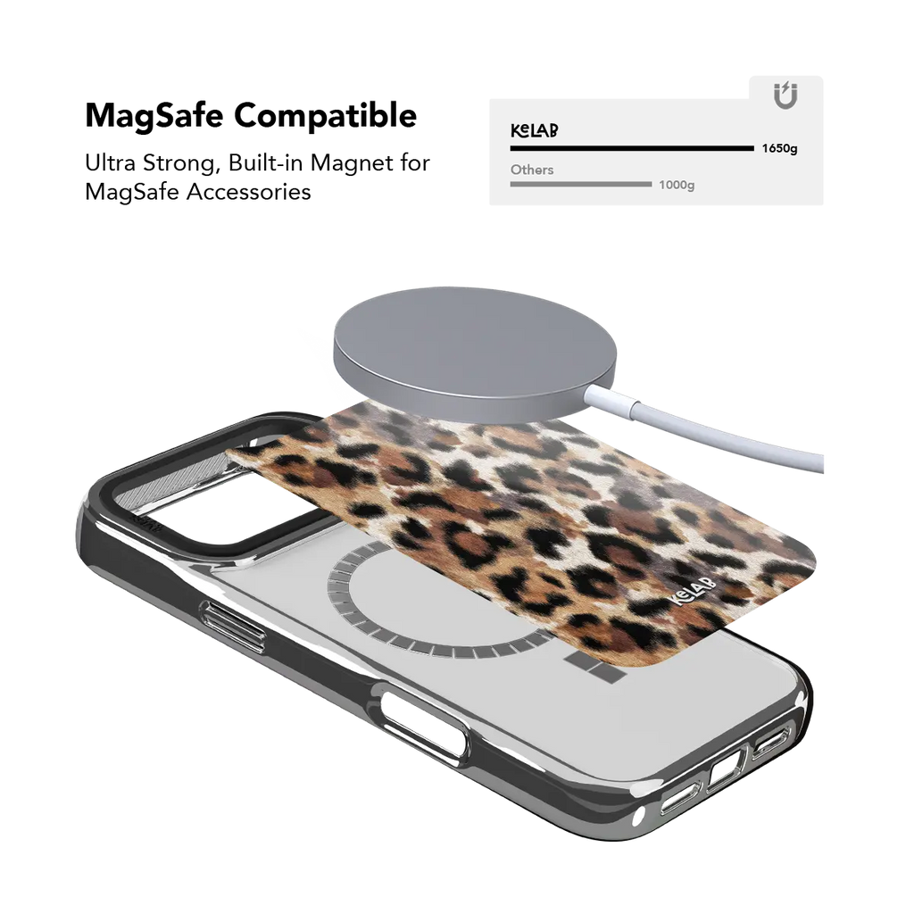 Sahara Plush | Tan Cheetah Print iPhone Case